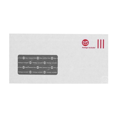 BSP10 DLE window S/S NZ Postage Paid (Box 500)