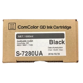 Riso ComColor GD Ink Cartridge - Black (S-7280UA)